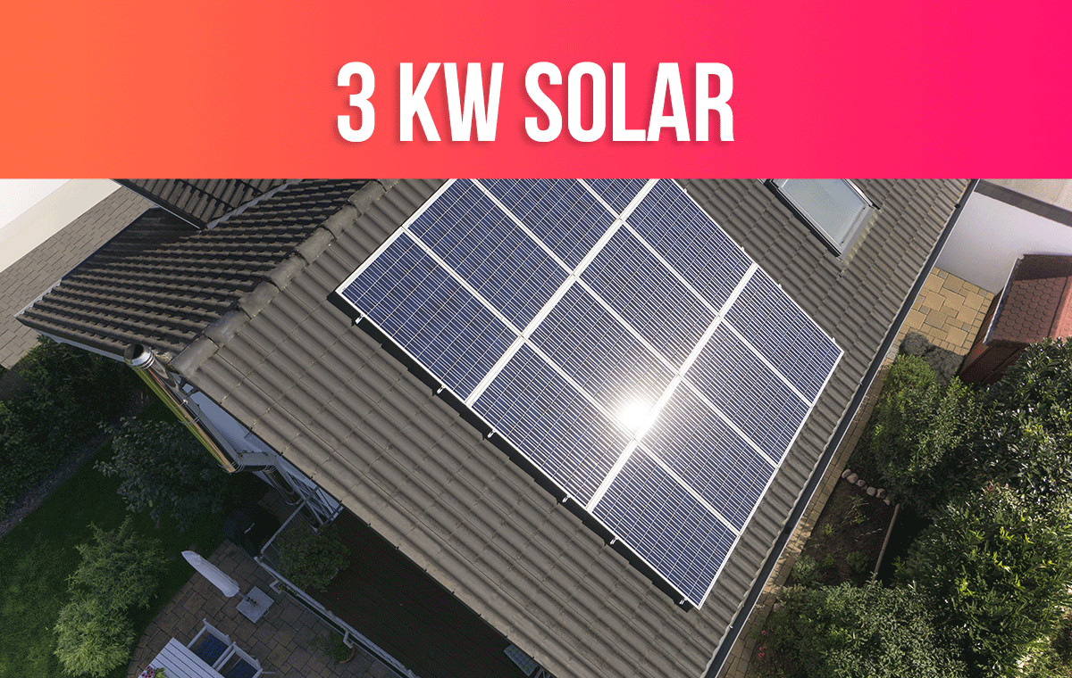 3kW SOLAR System Deals Perth Solar Warehouse