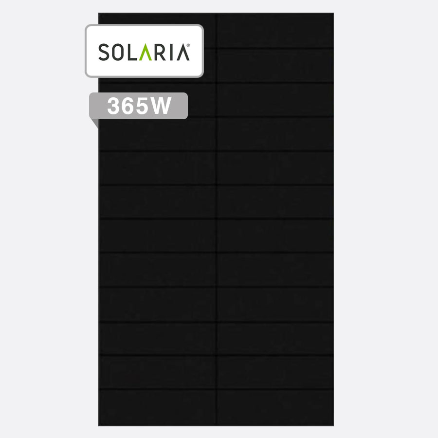 Solaria PowerXT 365W solar panel by Perth Solar Warehouse