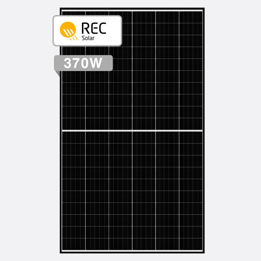 REC Alpha 370W By Perth Solar Warehouse