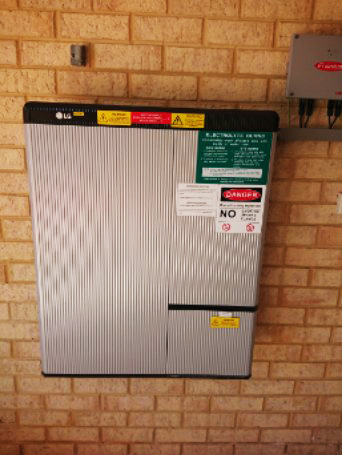 Battery installation by Perth Solar Warehouse-4