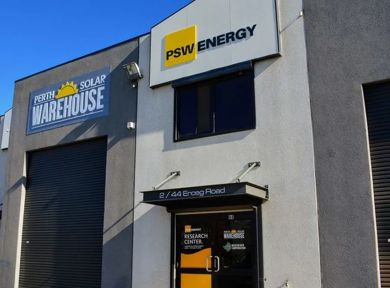 Perth Solar Warehouse Signage Power Warranty