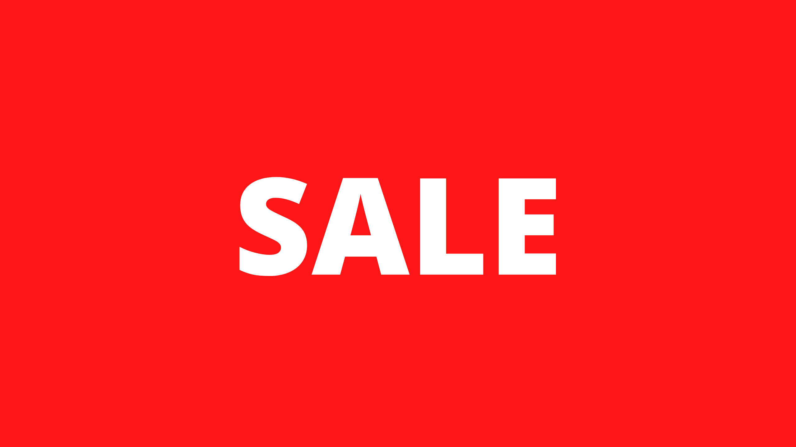 Perth Solar Warehouse Solar Deals Banner - Red Background with white SALE text centred