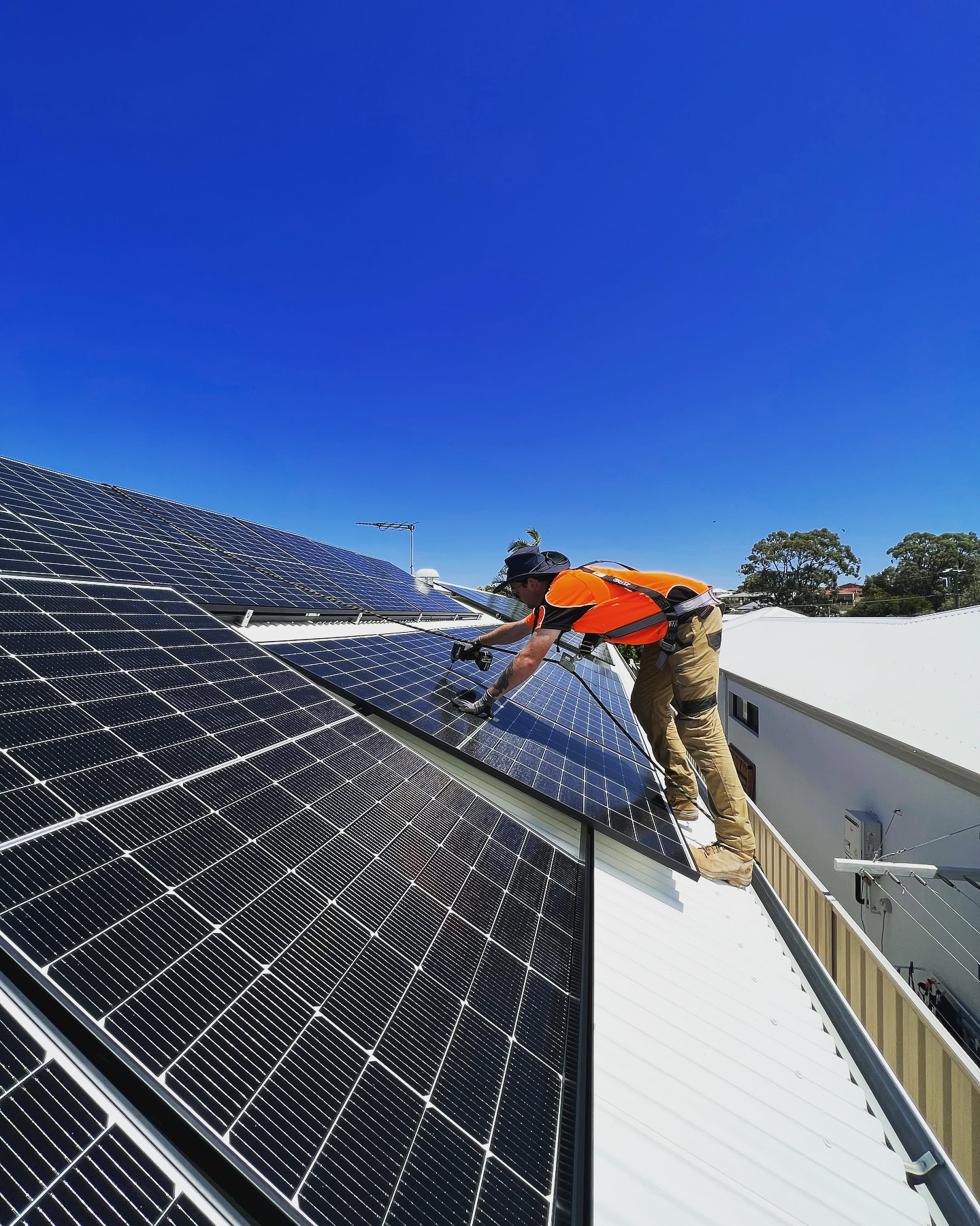 Risen Solar Panel installation by Perth Solar Warehouse