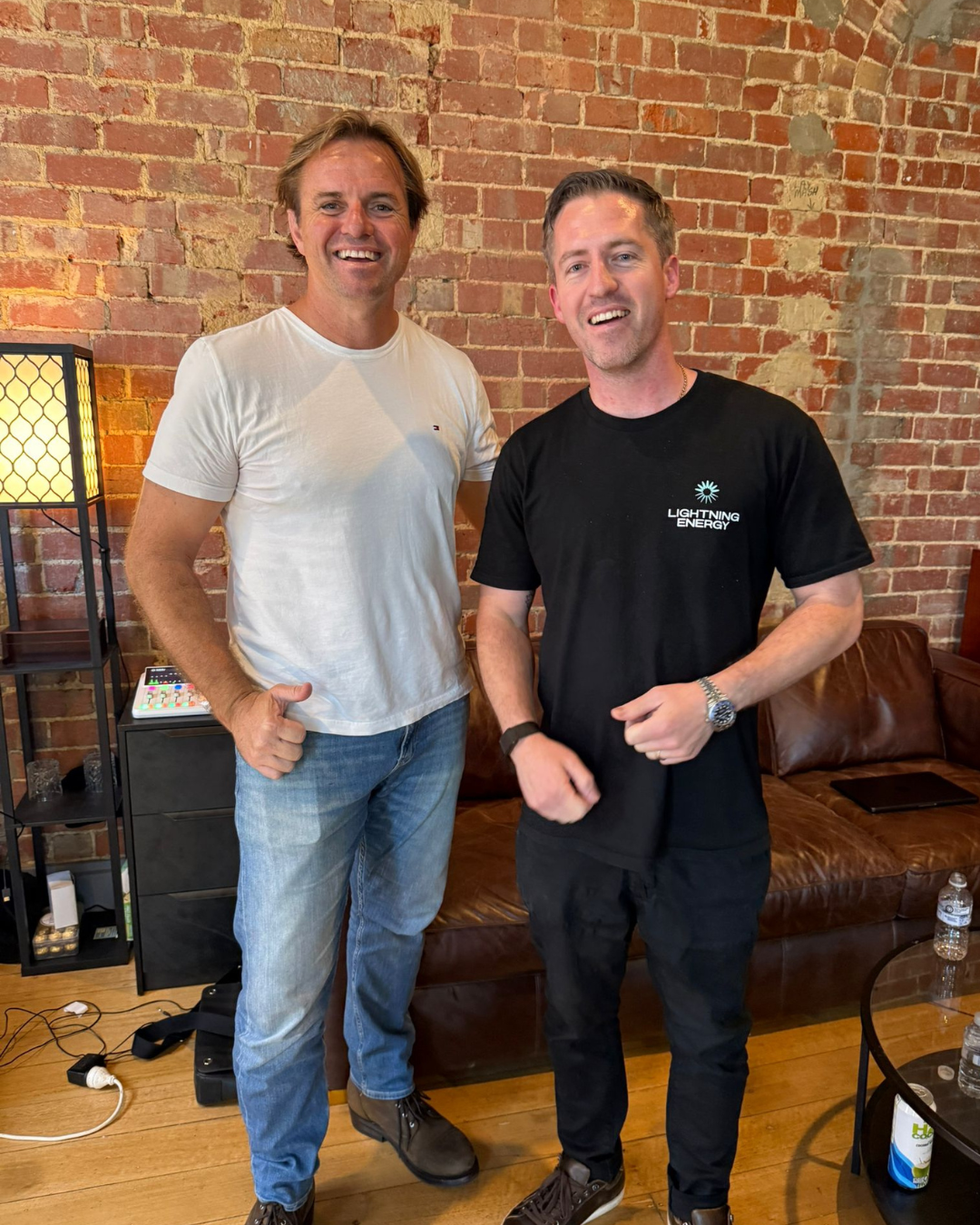 Derek McKercher and Luke Cover.jpg Lighning Energy Showroom.JPG Lightning Energy Melbourne.JPG Luke Cover Lightning Energy.JPG