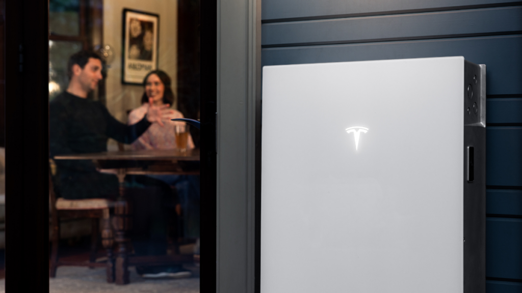 Tesla Powerwall 3 installed outside home